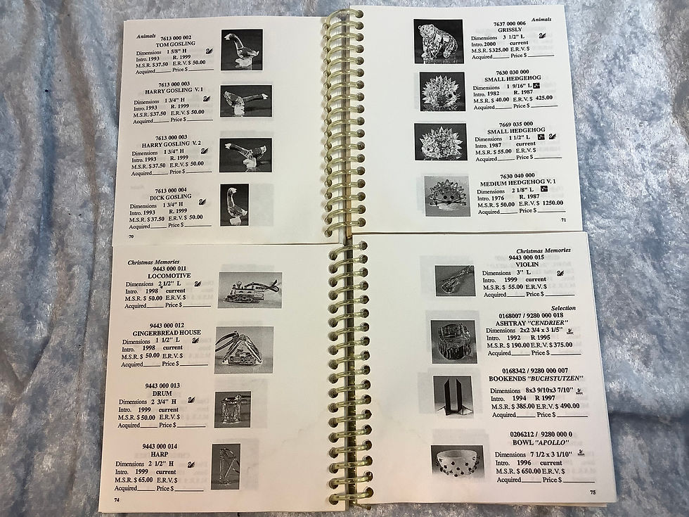 Thumbnail: WBRB on Swarovski: Companion Guide Set - 2001