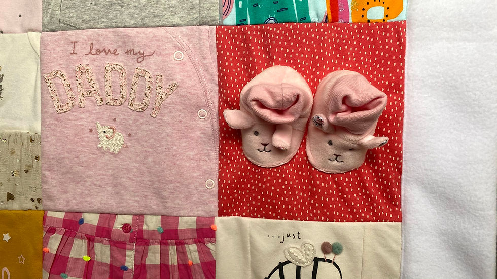 Thumbnail: Double Bed Keepsake Baby Blanket