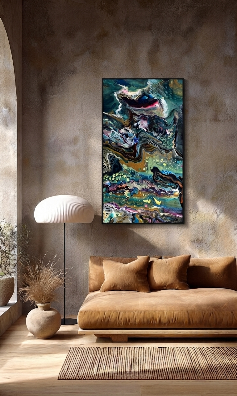 Cosmic Creations 2020 (100x50) exhibition