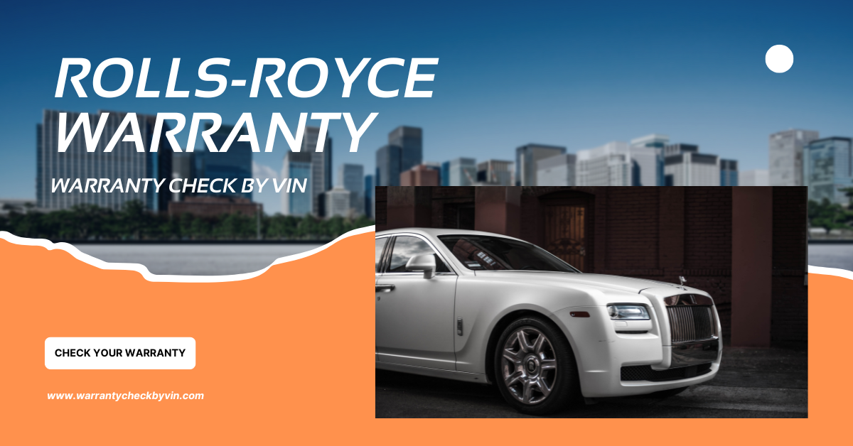 Rolls-Royce Warranty Check By VIN | Warranty Check By VIN