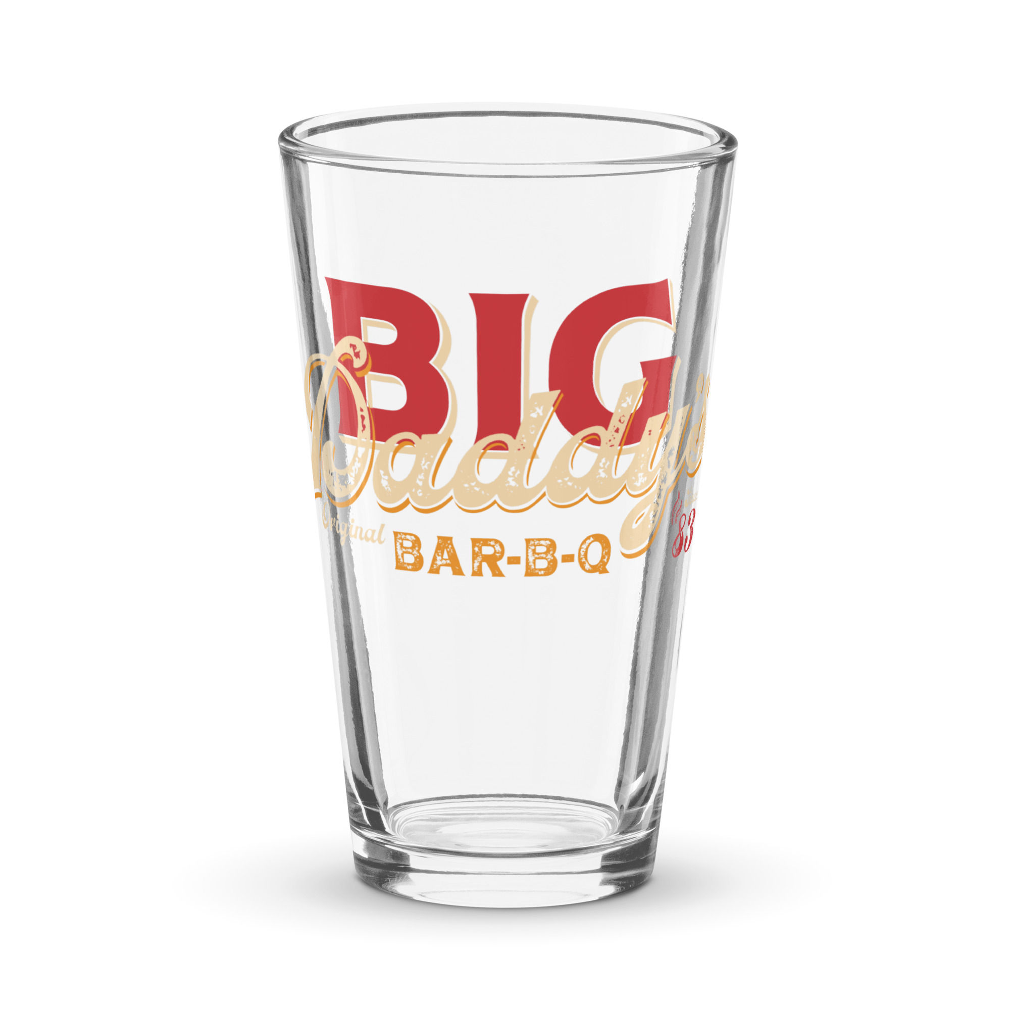 Big Daddy's Original BBQ pint glass