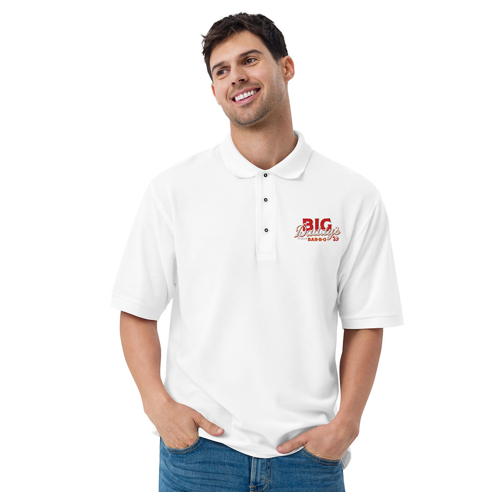 Thumbnail: Big Dadd'y Original BBQ Men's Premium Polo