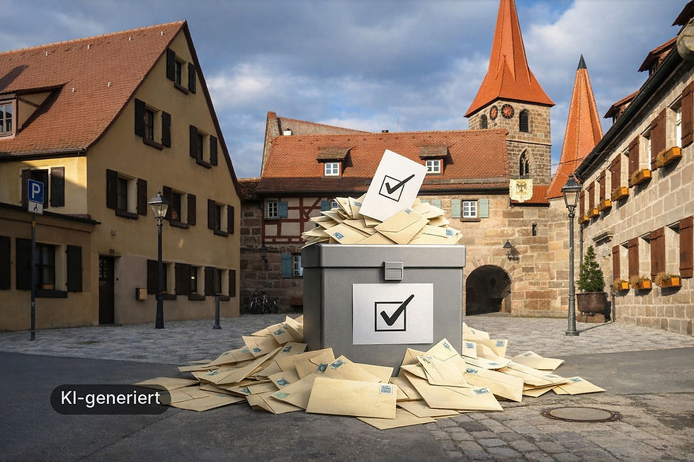 Kommunalwahl 2026 in Nürnberg: Wer zur Wahl gegangen ist – und warum die Beteiligung stark variiert