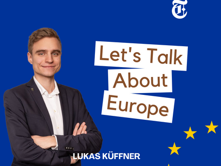 Neue Podcast-Serie „Let's talk about Europe“ mit Lukas Küffner und Kevin Kienle startet auf The Nuremberg Times