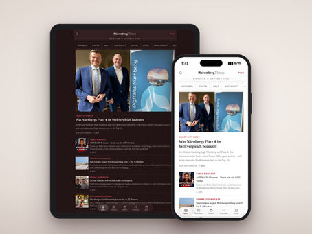 In eigener Sache: The Nuremberg Times gibt es jetzt als App
