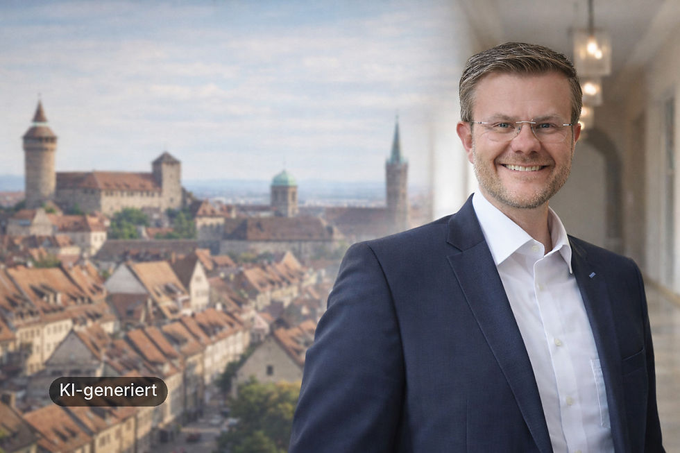 OB-Stichwahl in Nürnberg: Marcus König setzt auf Kurs der Mitte und klare Abgrenzung zur AfD