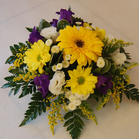 Centre de table de couleurs vives
