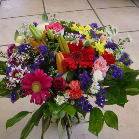 Bouquet rond varié
