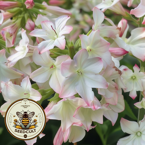 Starmaker Appleblossom Jasmine Tobacco Seeds, PELLETED for easy sowing  Moonlight