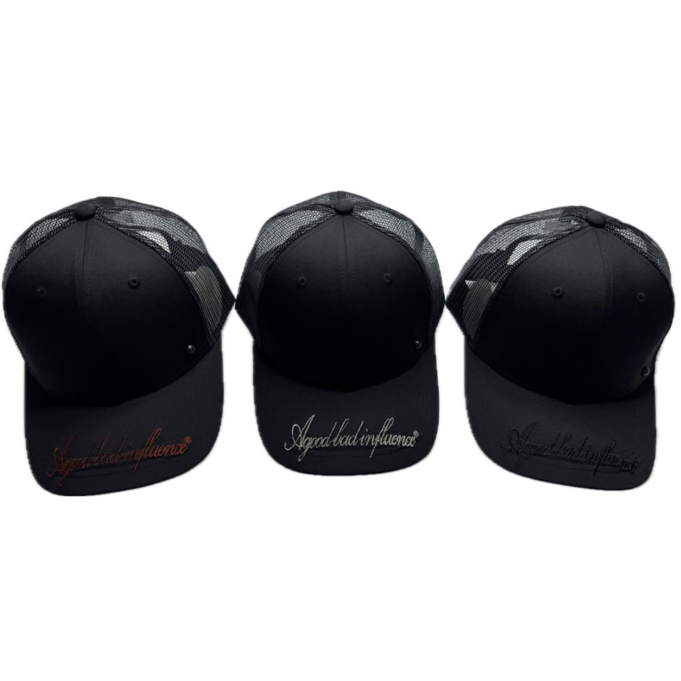 サムネイル： 【 a good bad influence / アグッドバッドインフルエンス 】LOGO MESH CAP