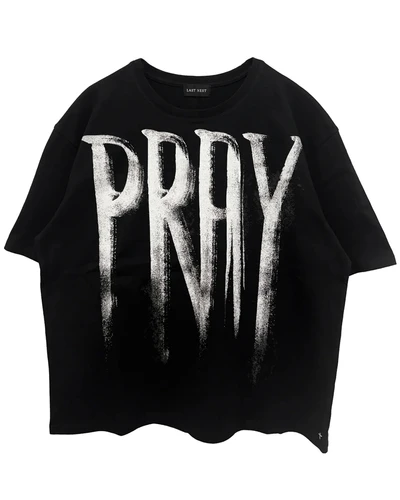 LAST NEST / ラストネスト】Brushed PRAY T-shirt | ABSURD LAST NEST / ラストネスト】Brushed PRAY T-shirt | ABSURD