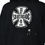 サムネイル： 【 BREATH / ブレス 】 SOUTHSIDE CROSS DAMAGE MOHAIR HOODIE