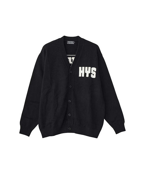 黒のカーディガン HYSTERIC GLAMOUR スタッズ カーディガン|HYSTERIC GLAMOUR MEN | HYSTERIC