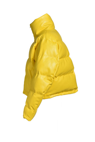 BREATH / ブレス 】 FAUX LEATHER DOWN JACKET | ABSURD（アブサード