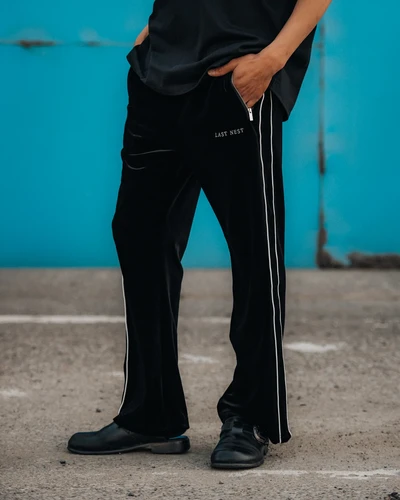 LAST NEST 【ラストネスト】 / Velour Track Pants V2 | ABSURD