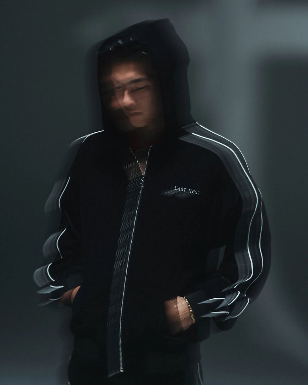 サムネイル： 【 LAST NEST / ラストネスト 】Velvet Track Hoodie