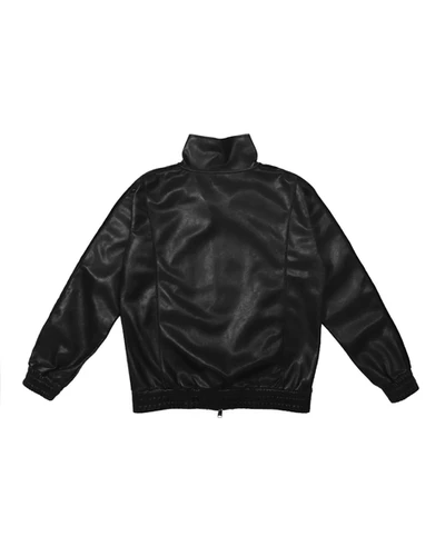 LAST NEST / ラストネスト 】Faux Leather Track Jacket | ABSURD