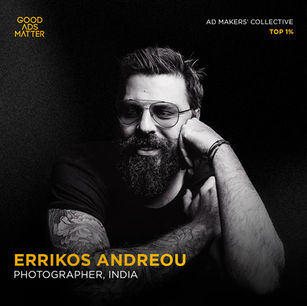 Errikos Andreou | Good Ads Matter, India's Top 1%