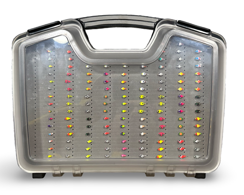 130PCS Mega Tungsten Jigs Briefcase | Papa Bear Fishing Co