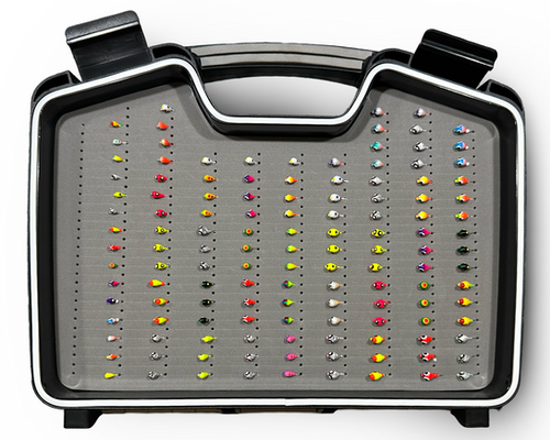 130PCS Mega Tungsten Jigs Briefcase | Papa Bear Fishing Co