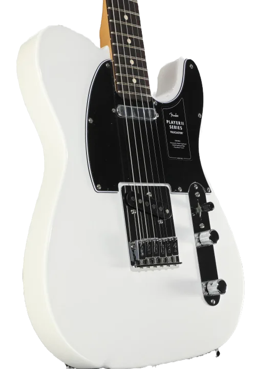 Fender Player II Telecaster Electric Guitar - Polar White with Rosewood Fingerbo