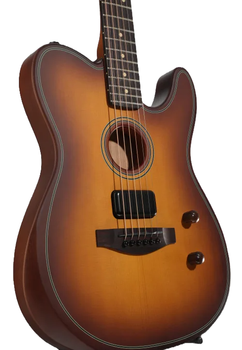 Fender Acoustasonic Standard Telecaster Acoustic-electric Guitar - Honey Burst