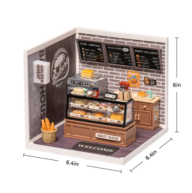 Thumbnail: Rolife Super Creator Golden Wheat Bakery