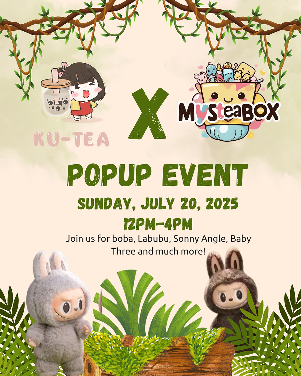 POP Event - Boba and Labubu