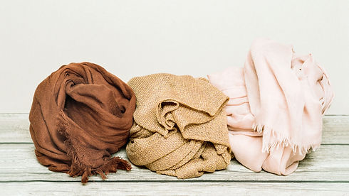 Colorful scarves