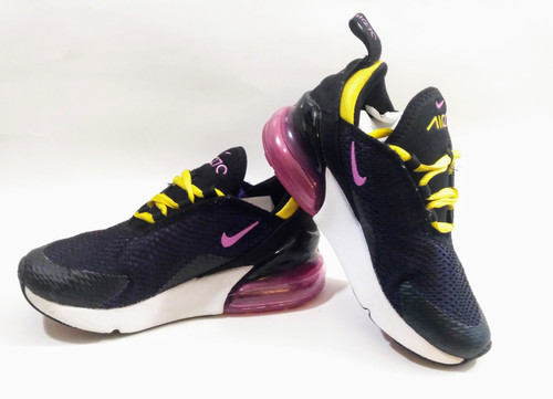air max 270 purple and yellow