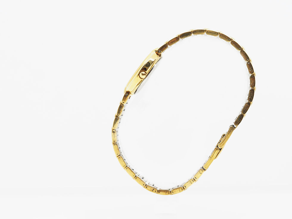Thumbnail: CAMPUS Classic Roman with date black/gold CA5702P-BKCRRA side view