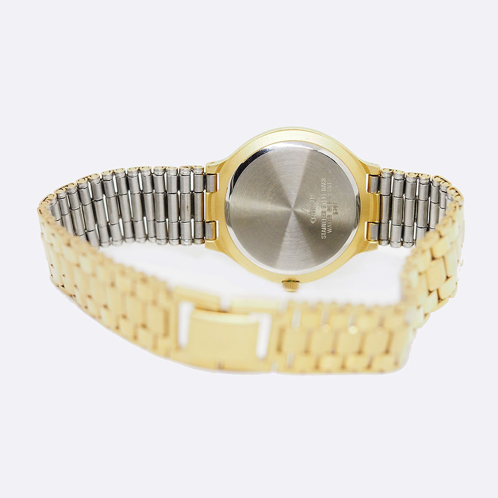 Thumbnail: CAMPUS Classic Roman black/gold CA5787SBB case back