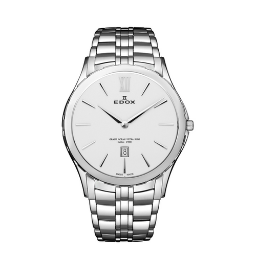 Edox Grand Ocean Ultra Slim Calibre ED27035-3-BIN | timepieceatelier