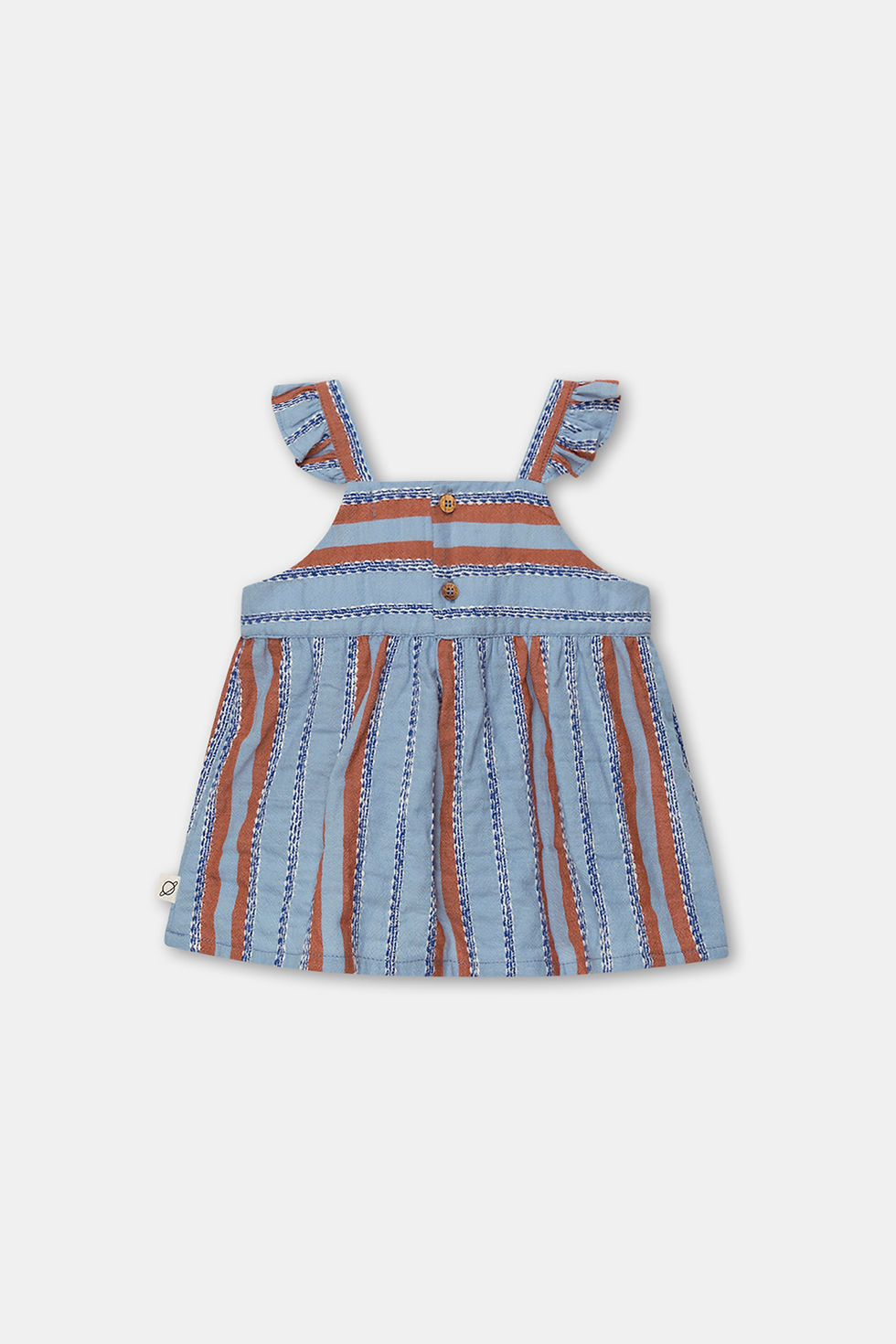 Thumbnail: Striped Denim Baby Dress