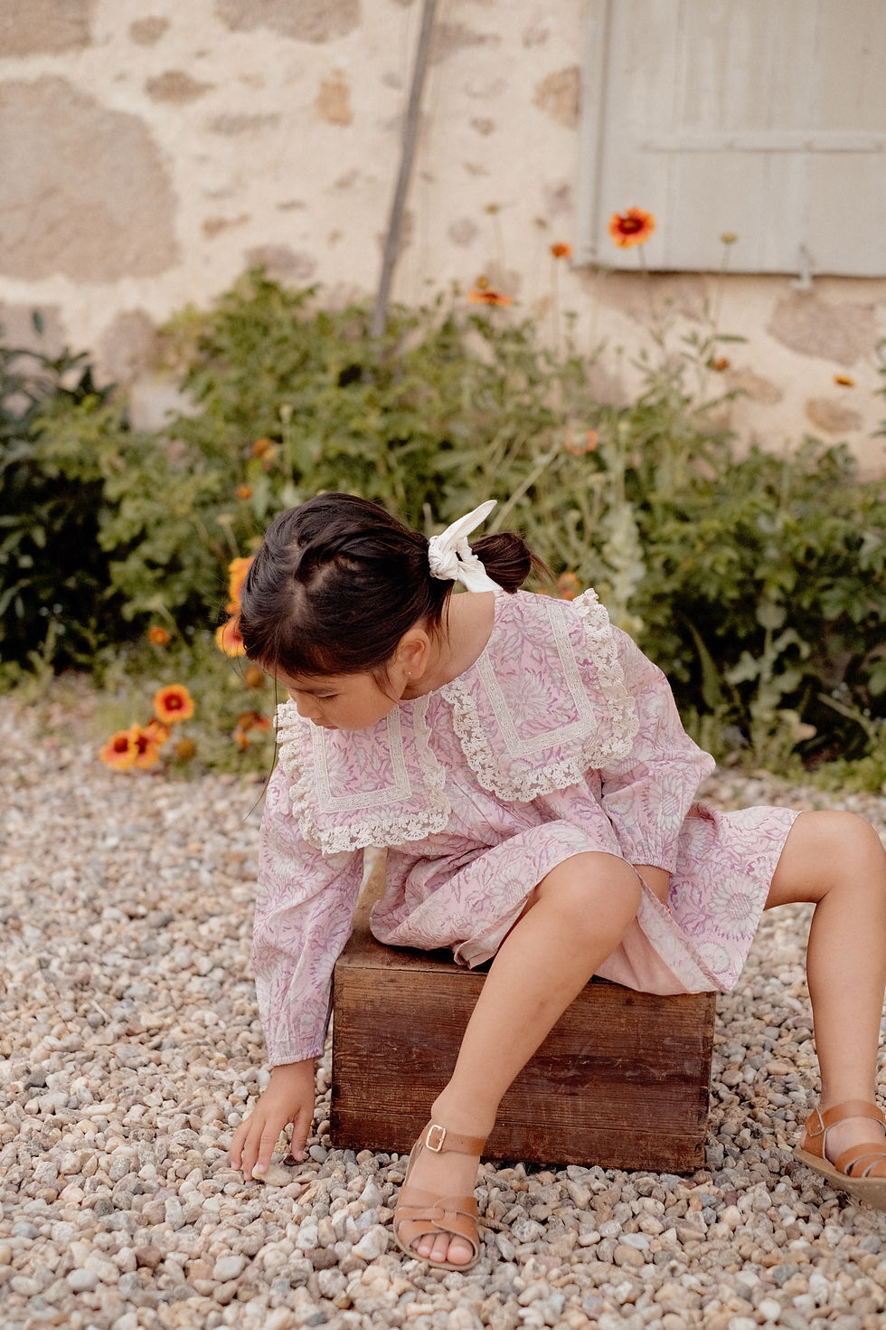 Thumbnail: Arinola Dress - Pink Daisy Garden