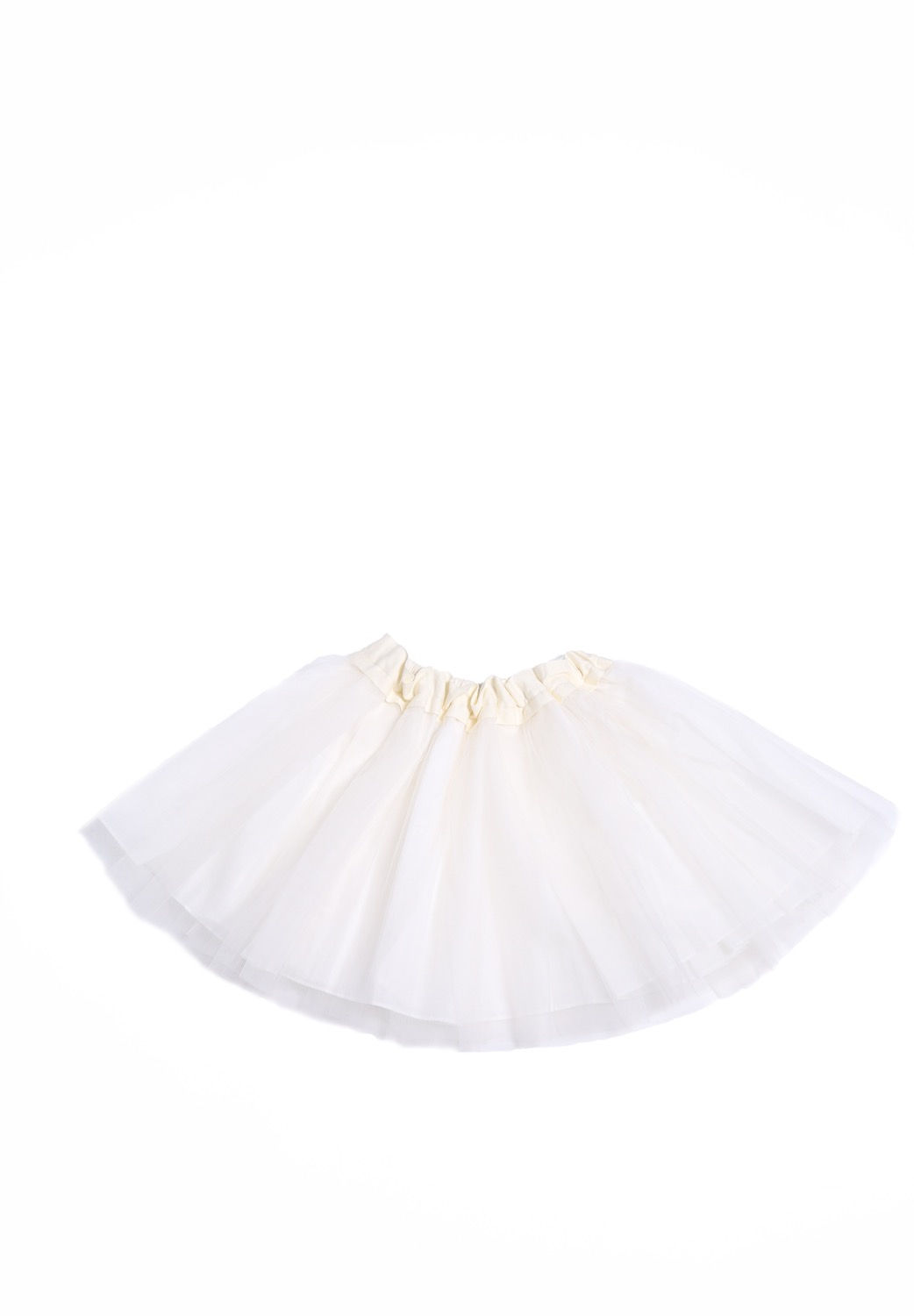 Mesh Overlay Twirl Skirt