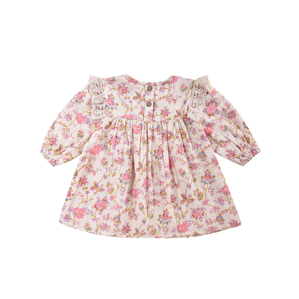 Thumbnail: Arinola Dress - Cream Bucolia Fields