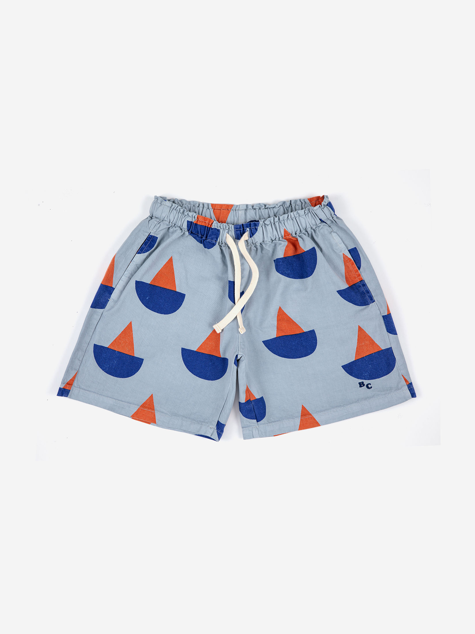 Sail Boat All Over Woven Shorts