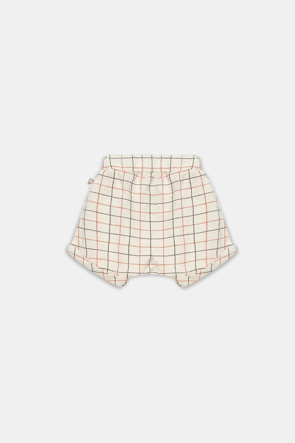 Thumbnail: Plaid Crepe BabyT-Shirt & Baby Short