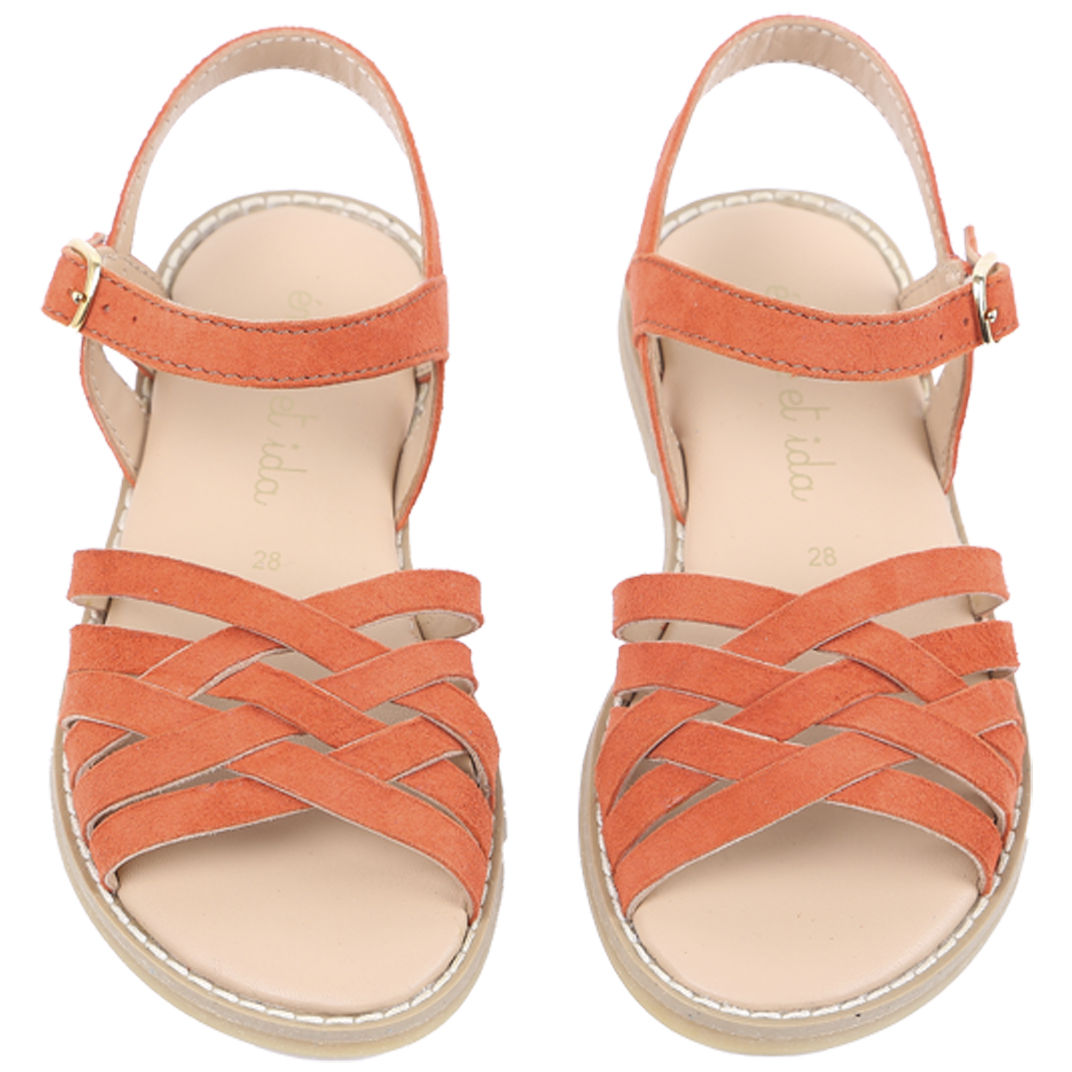 Orange Sandales