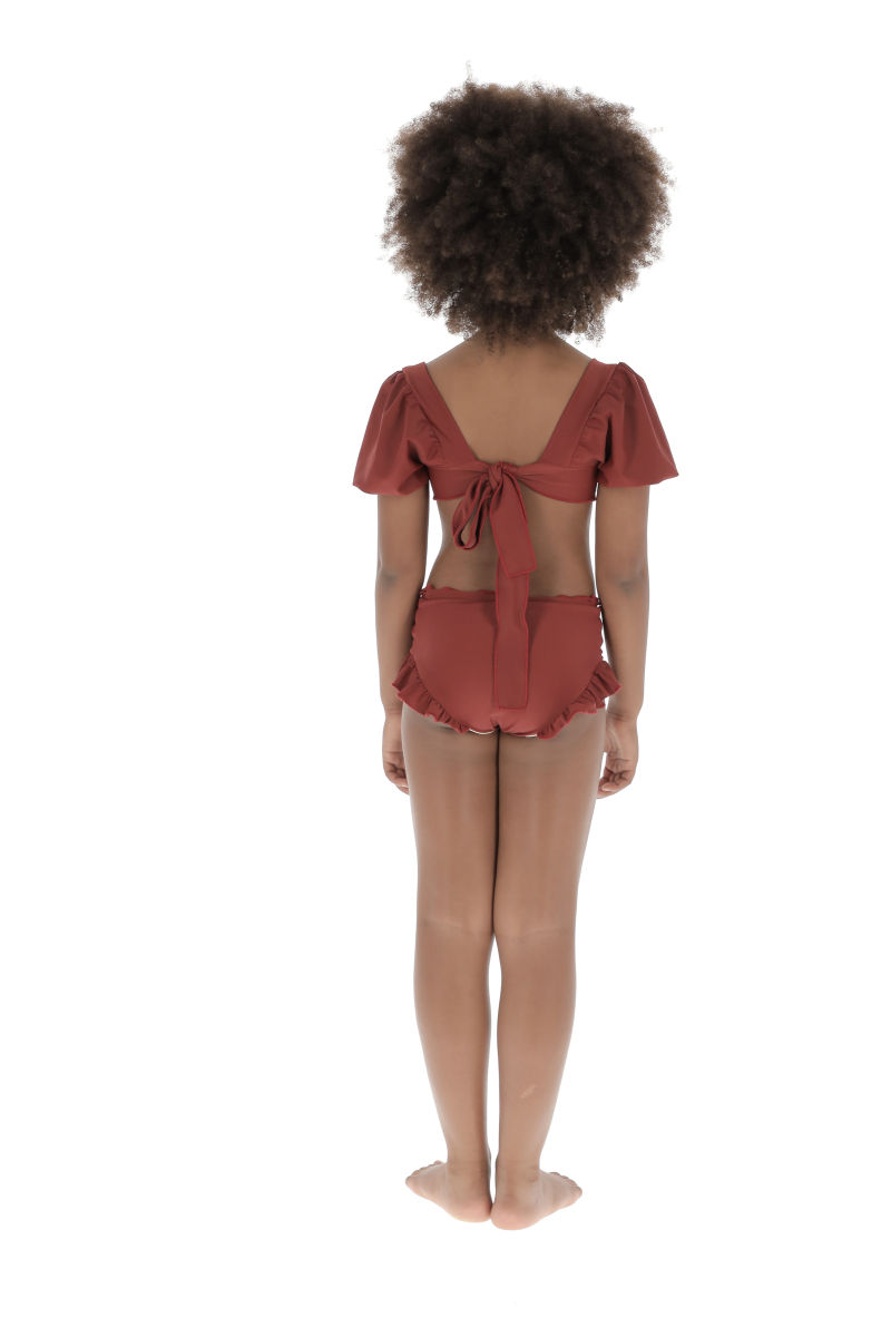 Thumbnail: Lava Lycra Puffed Sleeve
