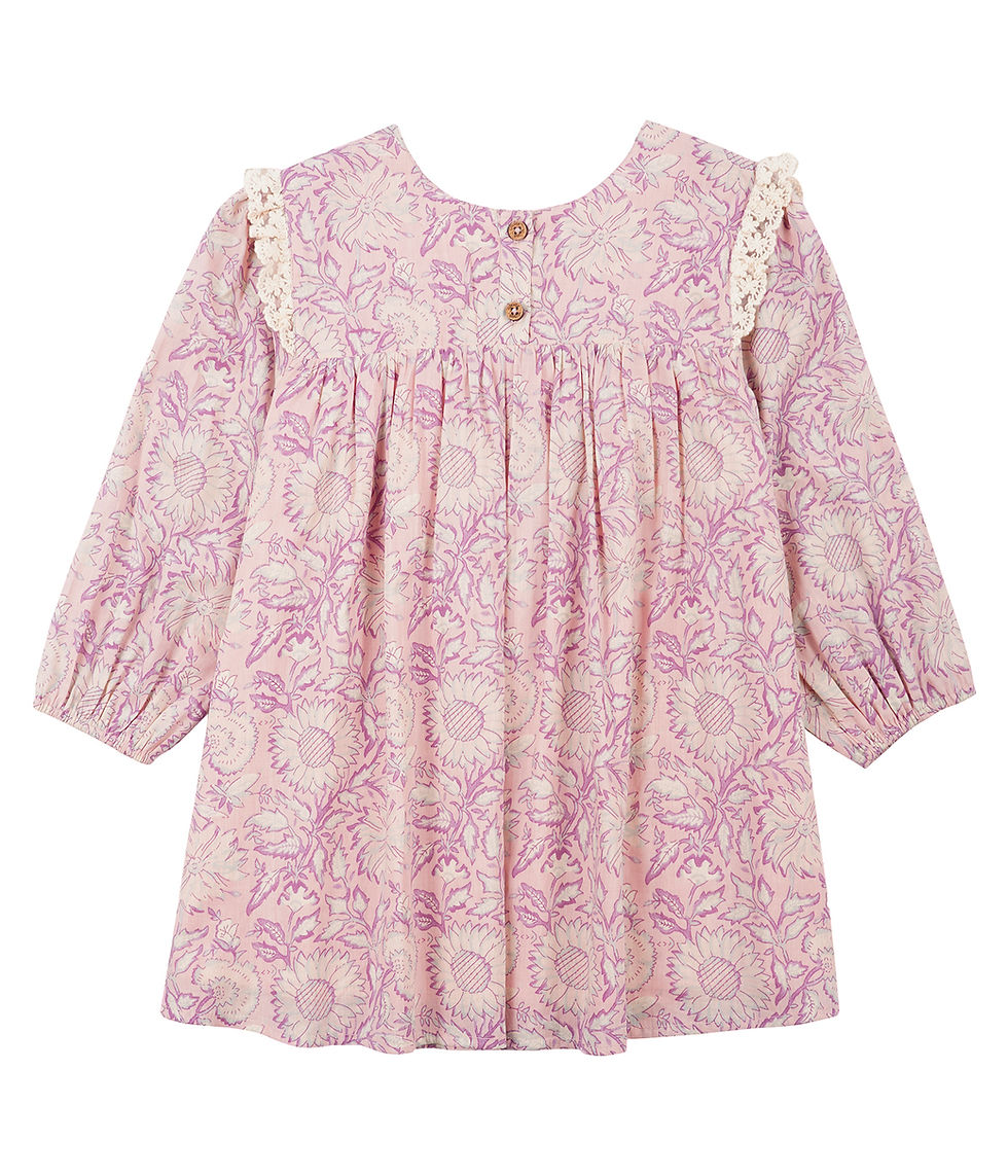 Thumbnail: Arinola Dress - Pink Daisy Garden