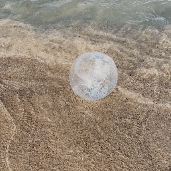 Inflatable Beach Ball Glitter