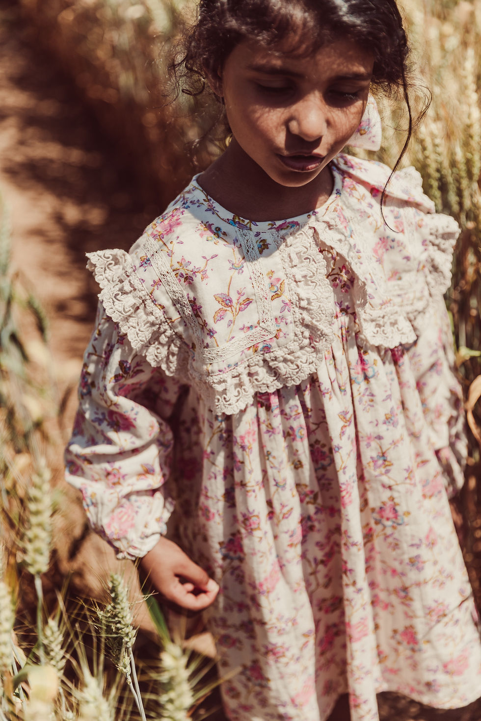 Thumbnail: Arinola Dress - Cream Bucolia Fields