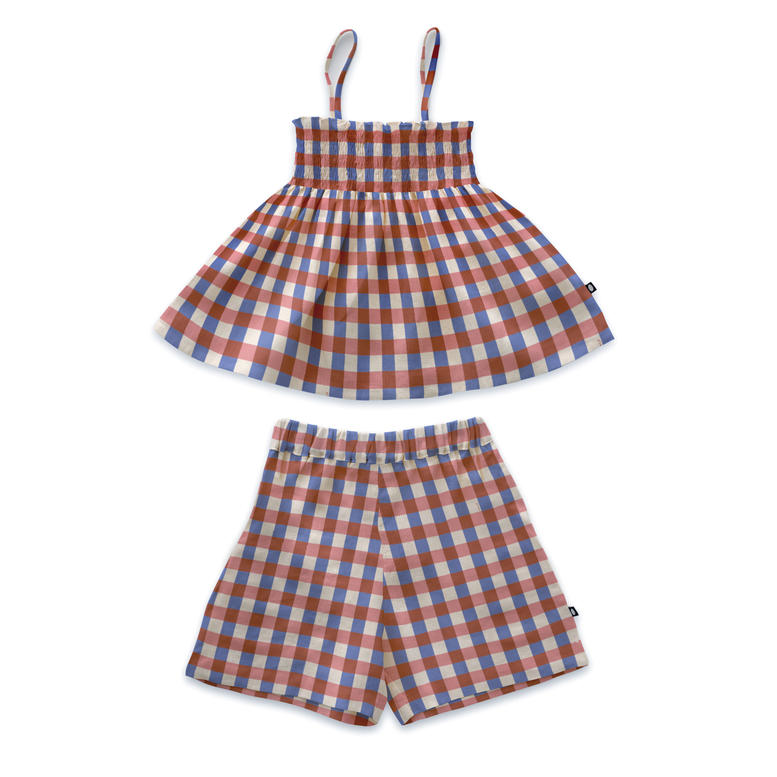 Flamingo Pink Girl Smock Set