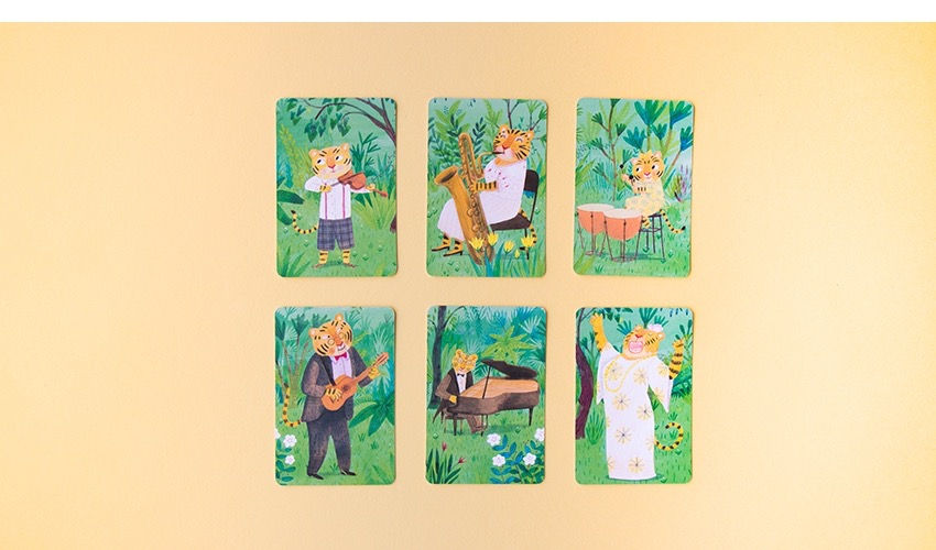 Thumbnail: Animal Big Band Card Game 