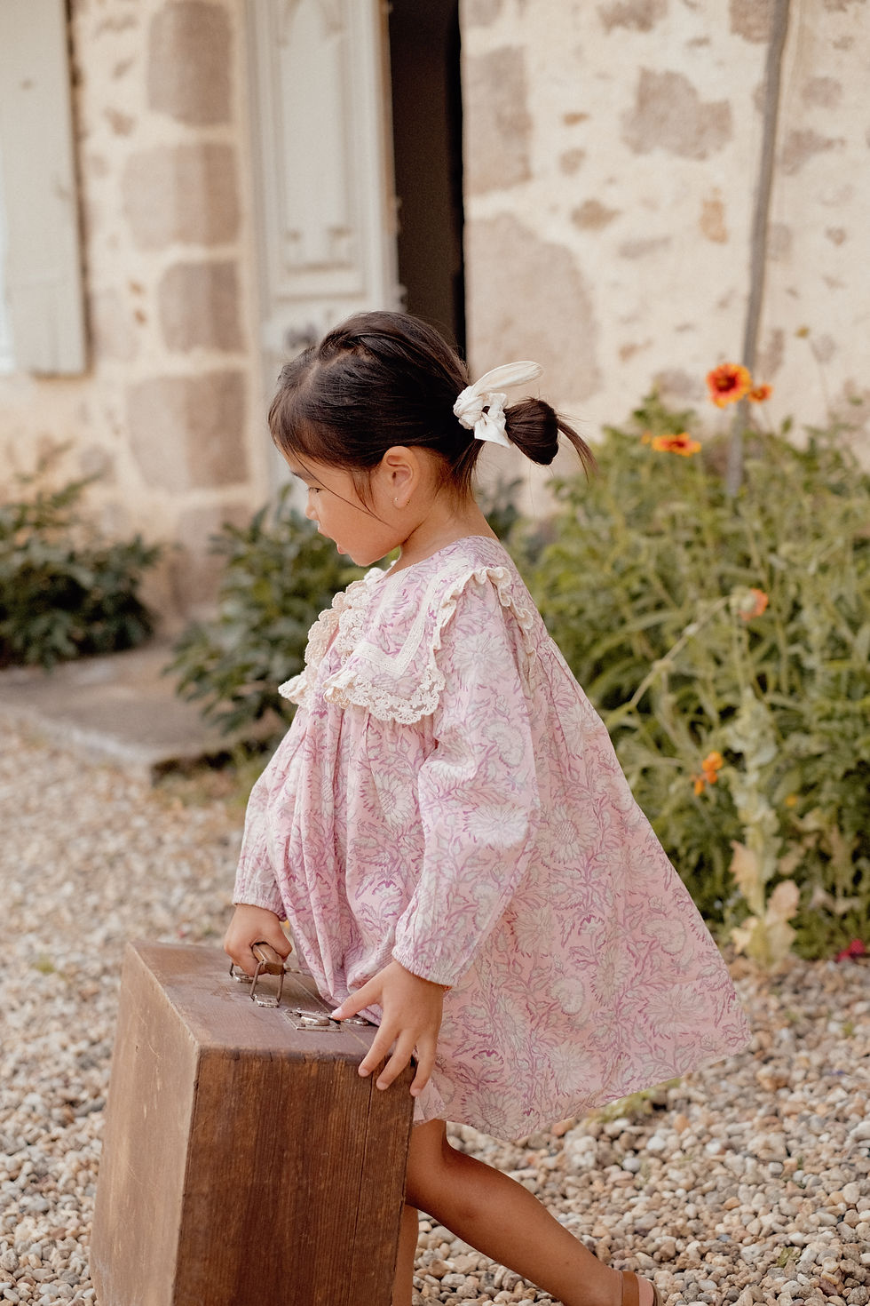Thumbnail: Arinola Dress - Pink Daisy Garden