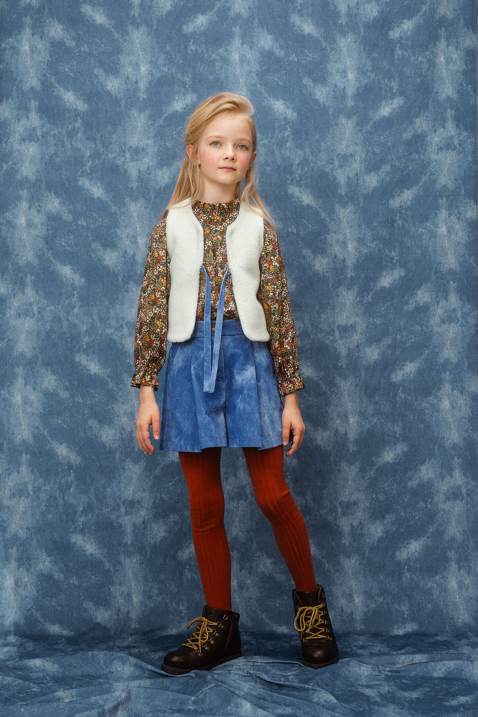 Thumbnail: Cotton Blouse Fiora Multicolor