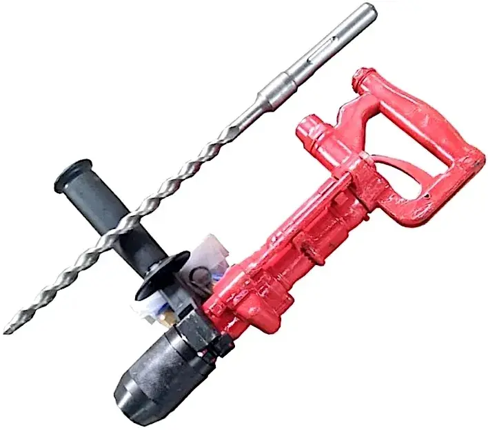 Thumbnail: Good Quality Mining Drilling Rig Pneumatic Hand Rock Drill Jack Hammer Prices Y2