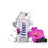 Thumbnail: Flow Water Blueberry Hibiscus Natural Water, Alkaline, Tetra